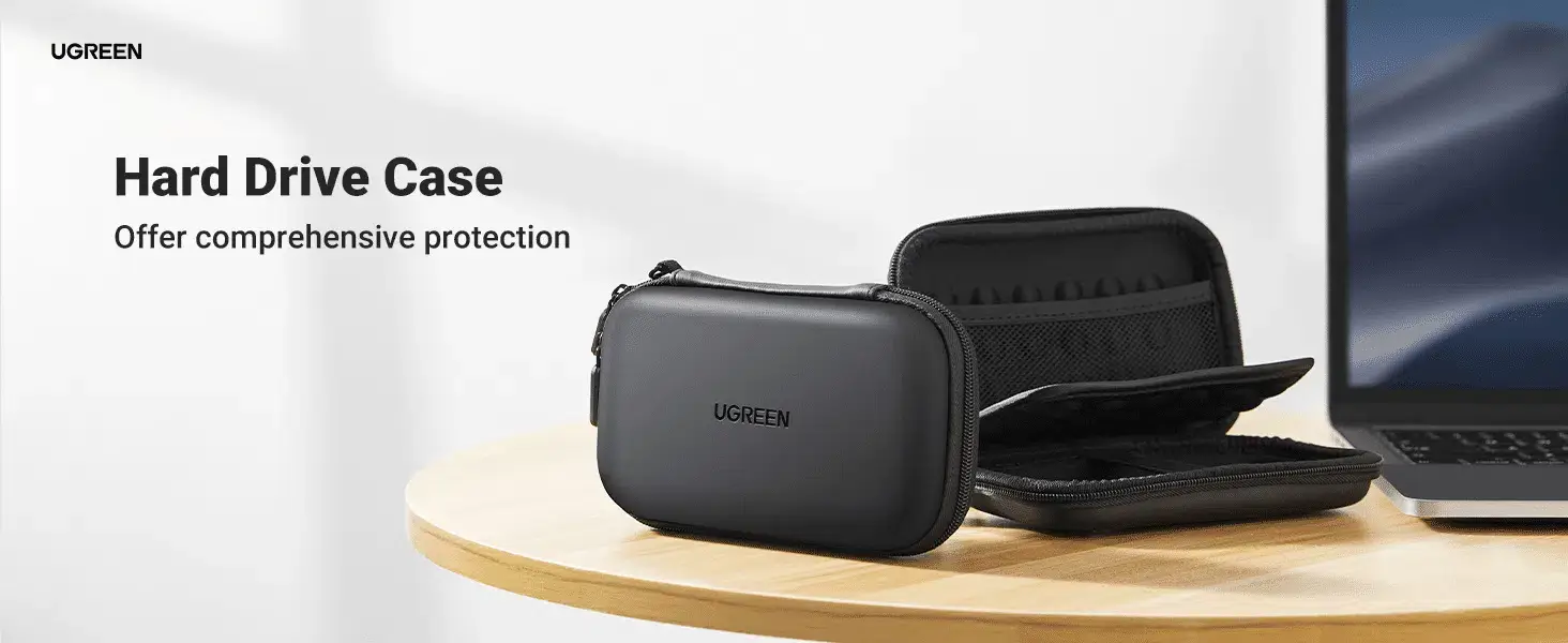 UGREEN LP128 Large Hard Drive Carrying Case 50274