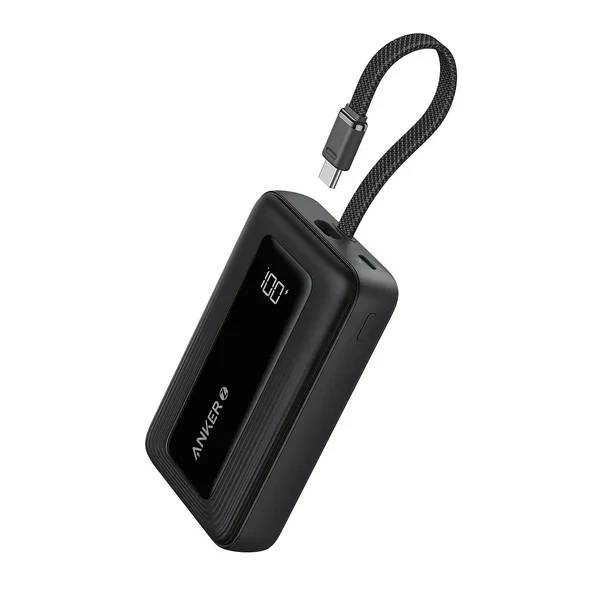 Anker Zolo A1688 10000mAh 30W Power Bank with 5.4-inch Built-in USB-C Cable