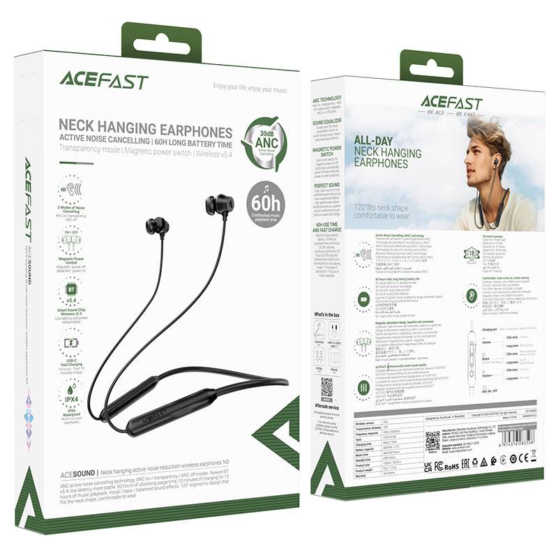 Acefast N3 ANC Wireless Earphones