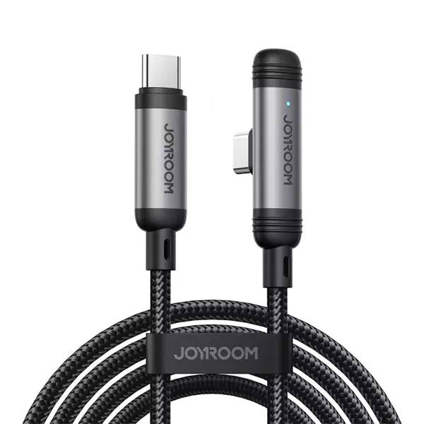 JOYROOM EnjoyX S-A56 60W 90° Type-C to Type-C Fast Charging & Data Cable 1.2m