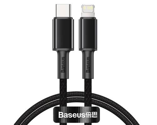 Baseus CATLGD-01 High-Density Braided Fast Charging Cable Type-C to Lightning 20W PD 2m