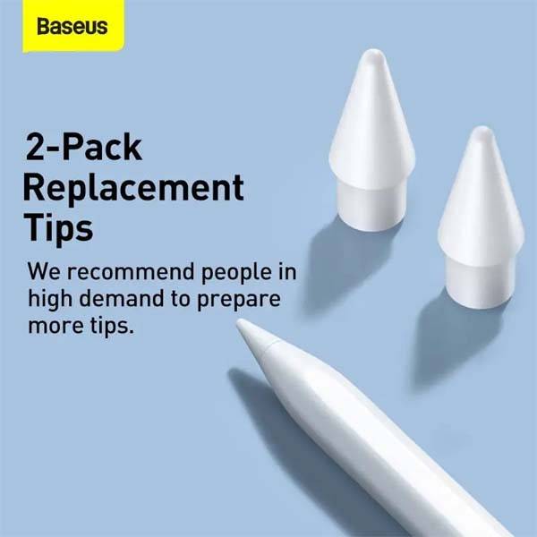 Baseus Smooth Writing Capacitive Stylus Replacement Tips 2-Pack