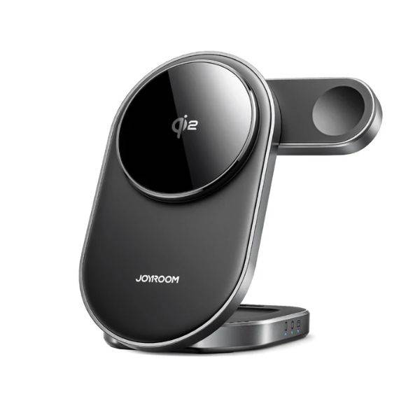 JOYROOM JR-W17 15W 3-in-1 Magnetic Wireless Charging Station JOYROOM JR-W17 15W 3-in-1 Magnetic Wireless Charging Station