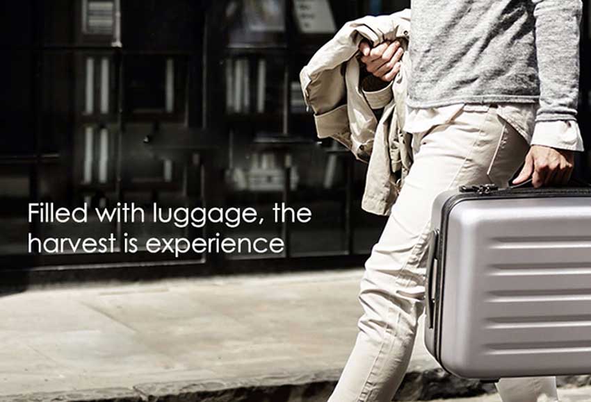 Xiaomi 90 Points 20-Inch Metal Spinner Wheel Carry-On Luggage Suitcase