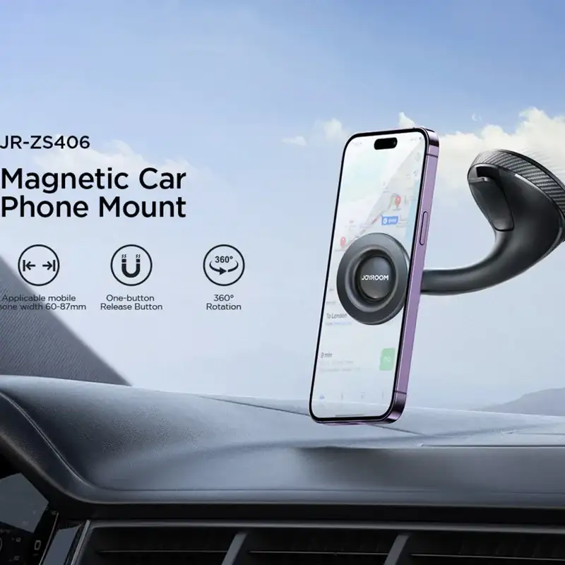 JOYROOM JR-ZS406 Magnetic Car Phone Holder And Adjustable Mount Stand