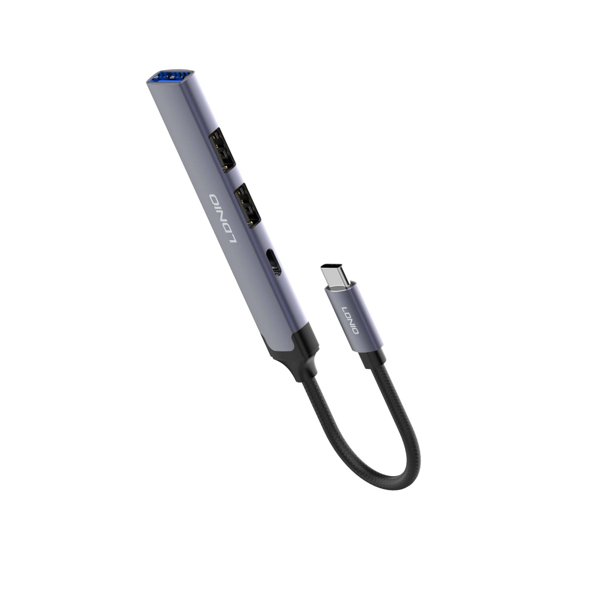 LDNIO DS-34C 4-in-1 USB-C Docking Station