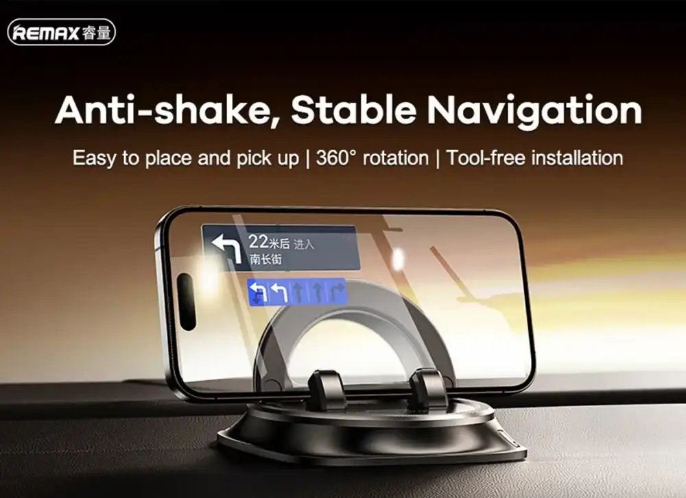Remax RM-C43 Premium Car Dashboard & Windshield Mobile Phone Holder