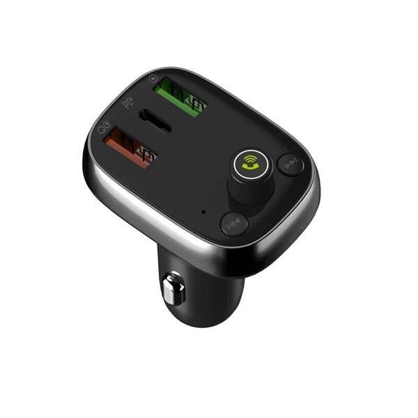 LDNIO C704Q Bluetooth FM Transmitter with Triple USB Car Charger