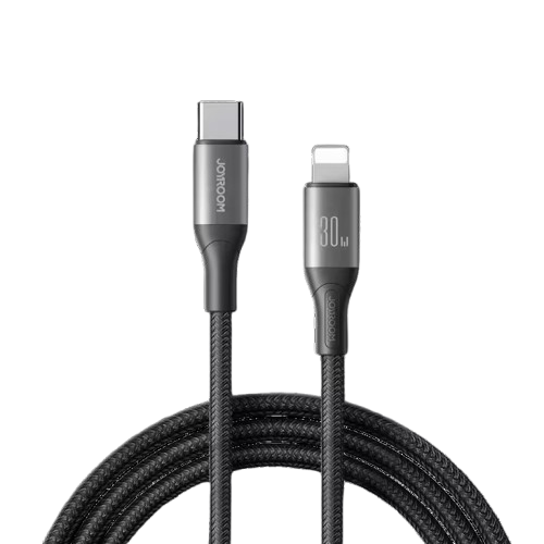 JOYROOM S-A28 Flash Series 30W PD Type-C to Lightning Fast Charging & Data Cable 1M & 2M JOYROOM S-A28 Flash Series 30W PD Type-C to Lightning Fast Charging & Data Cable 1M & 2M