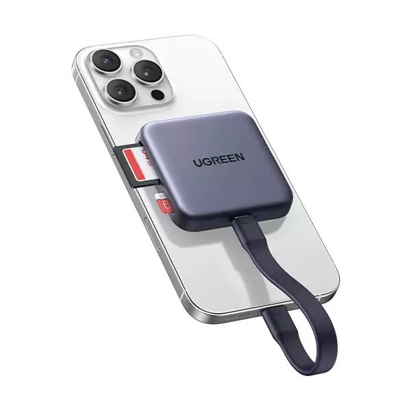 UGREEN CM898 MagFlow Portable Magnetic USB-C Card Reader