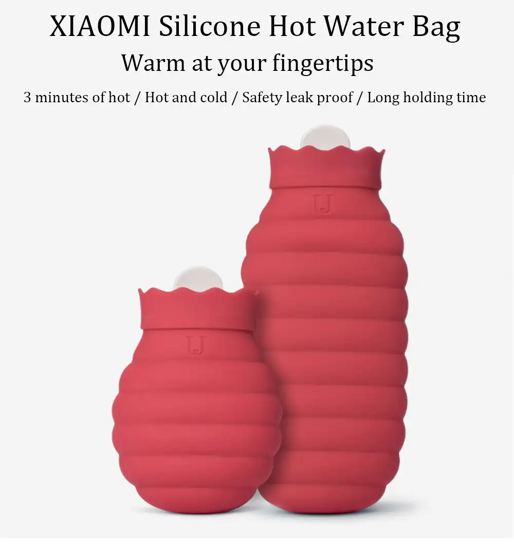 Xiaomi Youpin Jordan & Judy Hot Water Bottle with Knitted Cover