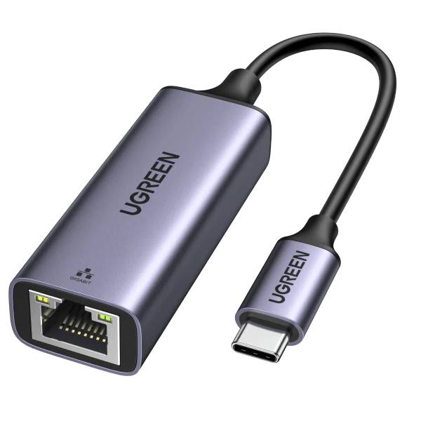 Ugreen CM255 Type-C to RJ45 Gigabit Ethernet Adapter with PD Charging Ugreen CM255 Type-C to RJ45 Gigabit Ethernet Adapter with PD Charging