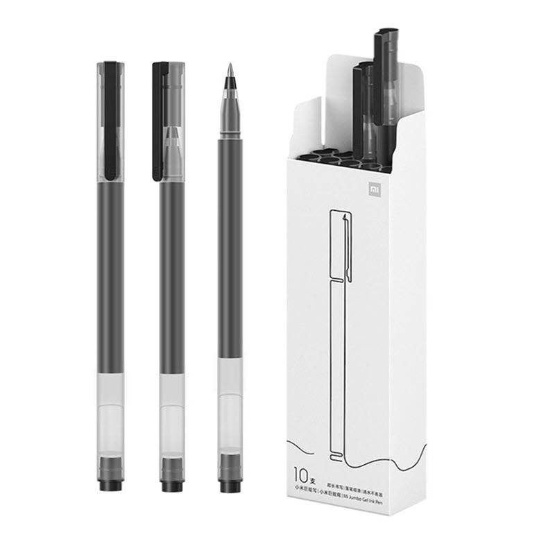  Xiaomi Mi Jumbo Gel Ink Pen – Pack of 10 Smooth Writing, Long-Lasting Ink