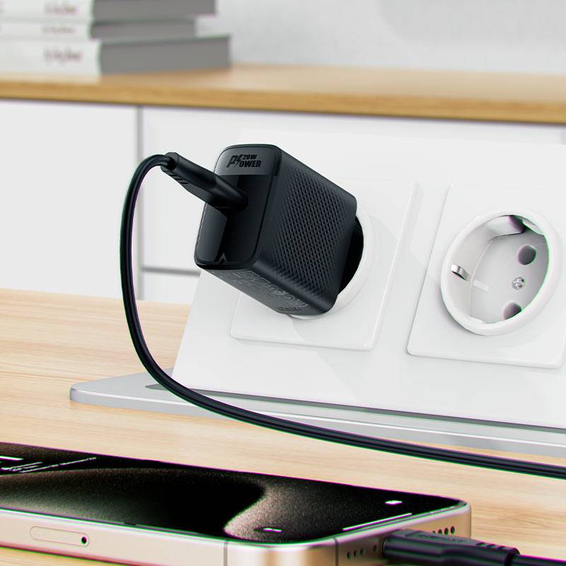 ACEFAST A82 20W GaN USB-C Fast Charging Adapter Compact PD Wall Charger