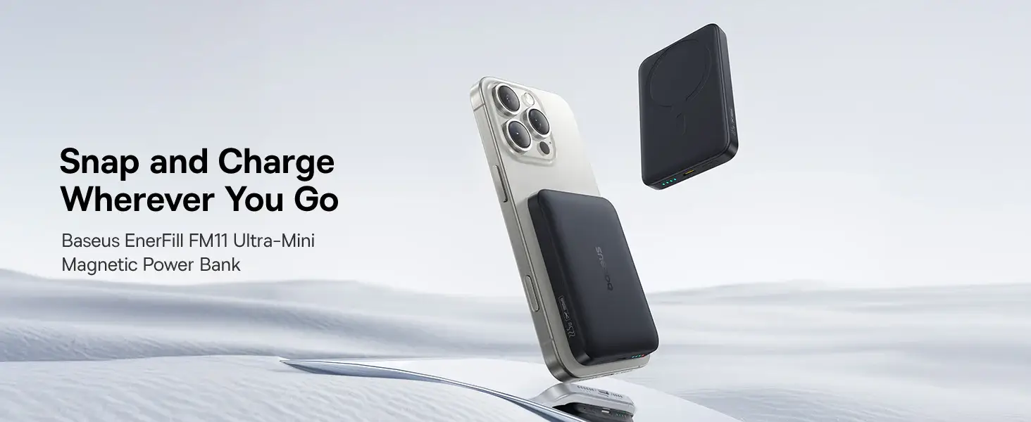 Baseus EnerFill FM11 10000mAh 22.5W Magnetic Wireless Power Bank