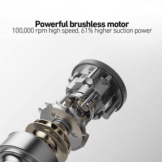 Xiaomi Mijia Car Vacuum Cleaner MJXCQ01QW 21kPa Suction 150mL Dust Cup 2400mAh Battery