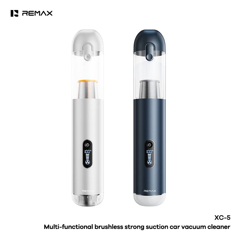 REMAX XC-5 Brushless Car Vacuum Cleaner Aluminum Alloy 3-Speed Dust Buster