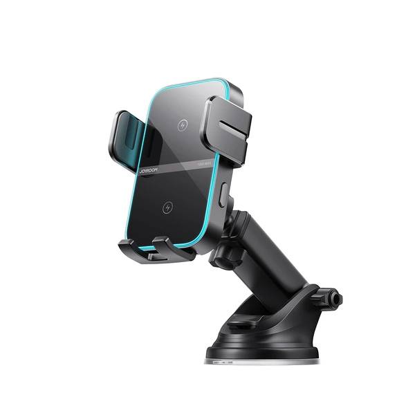 Joyroom JR-ZS246S 15W Qi Dual-Coil Dashboard Car Mount Wireless Charger