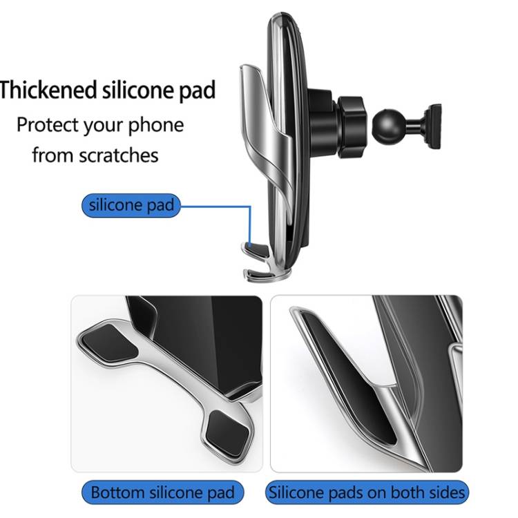 WEKOME WP-U205 Vanguard Series 15W Wireless Charging Car Holder