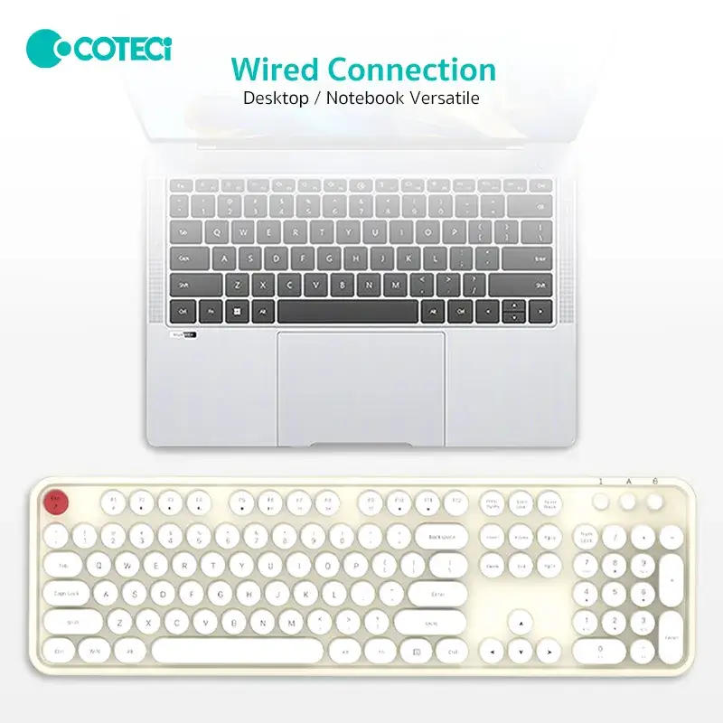 COTECi 84018 Slim Wireless Keyboard
