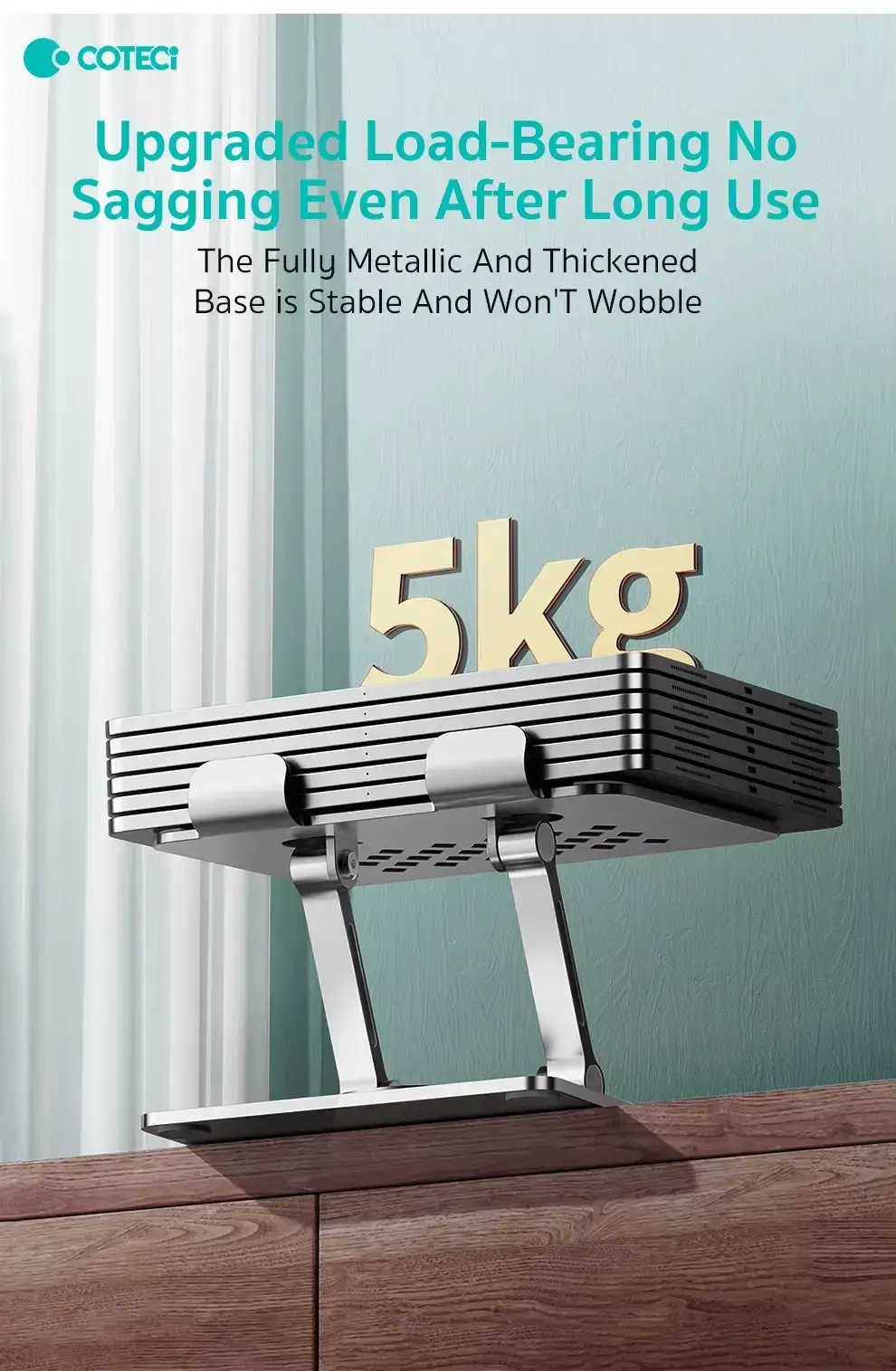 COTECi BS-009 Pad/Phone Folding Rotating Stand