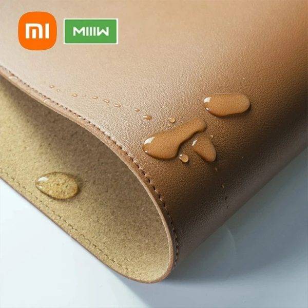 Xiaomi MIIIW Premium PU Leather Waterproof Mouse Pad