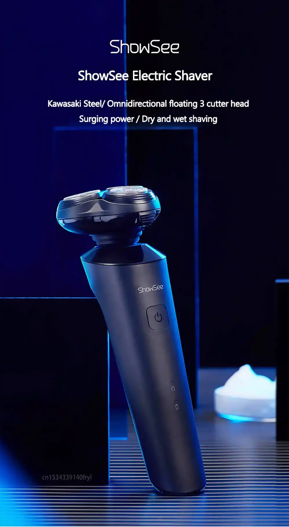 Xiaomi ShowSee F303 Electric Shaver 500W Powerful Performance