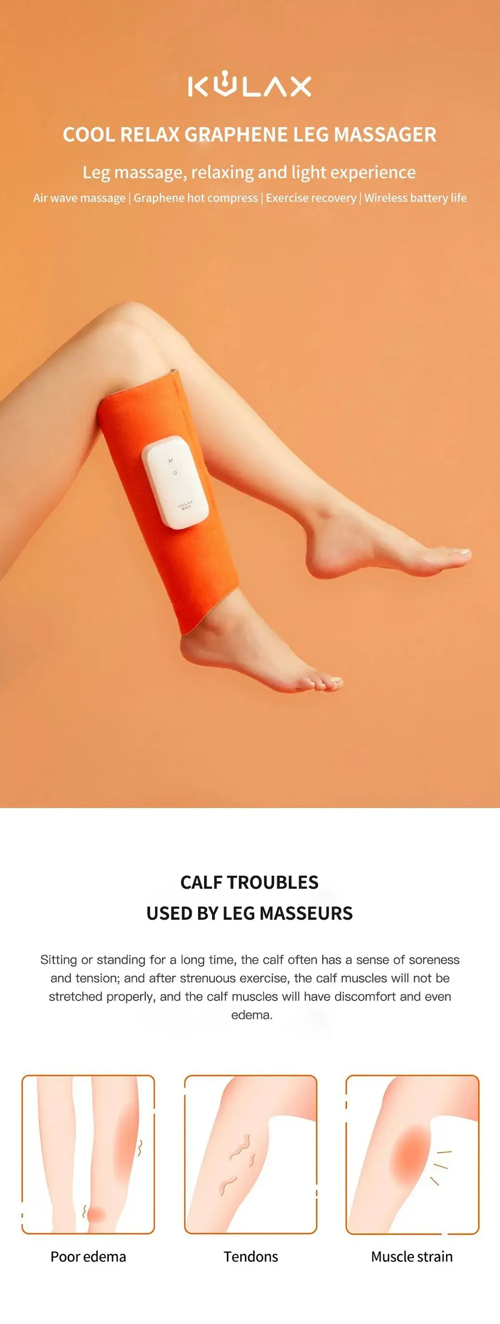 Xiaomi KULAX Graphene Leg Massager