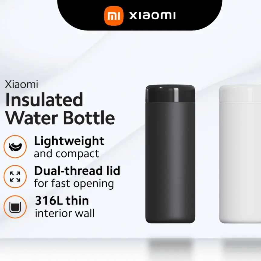 Xiaomi Stainless Steel Insulated Water Bottle