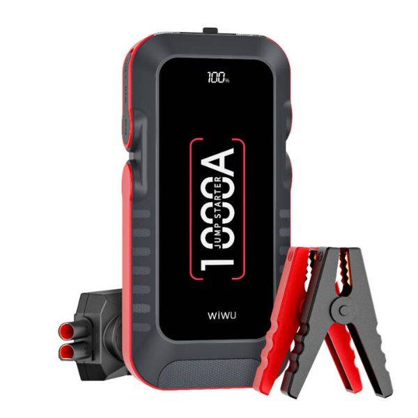 WiWU WI-JS001 1000A 12V Car Jump Starter with Power Inverter & Dual USB Ports WiWU WI-JS001 1000A 12V Car Jump Starter with Power Inverter & Dual USB Ports