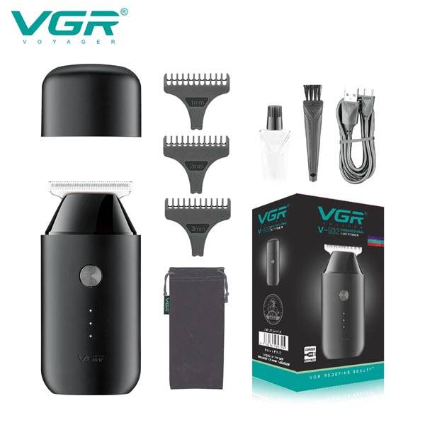 VGR V-932 Mini Electric Hair Clipper Compact Rechargeable Grooming Trimmer