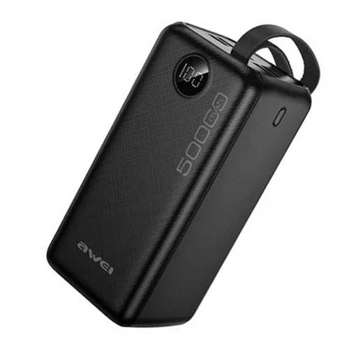 Awei P36K 50000mAh High-Capacity Power Bank with Fast Charging & Portable Design External Backup Battery