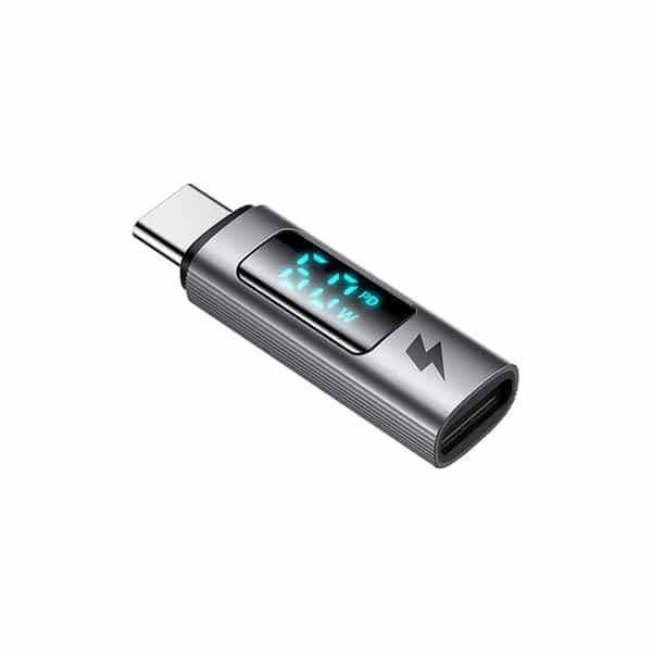 McDodo OT-5990 Lightning to USB-C Adapter 60W Fast Charging with Power Display