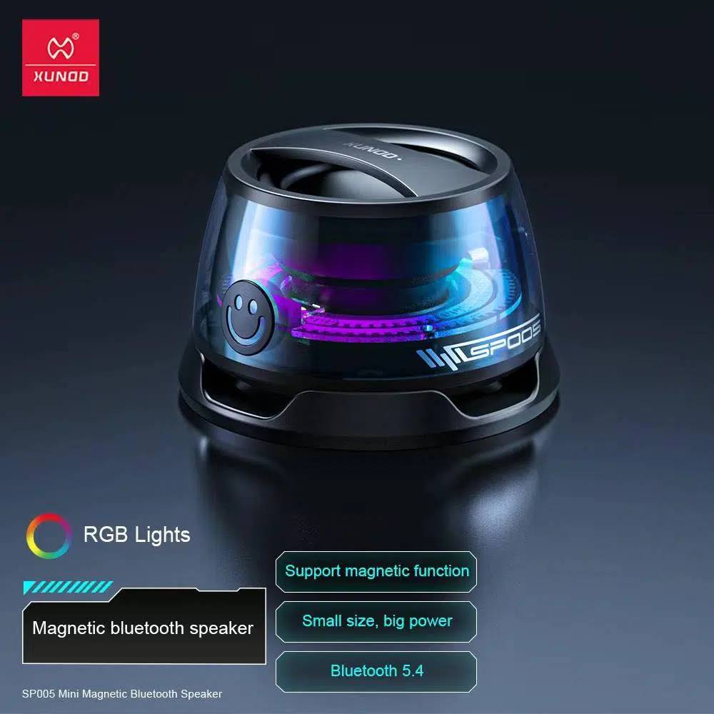 XUNDD SP005 Magnetic Ultra-Portable LED Wireless Speaker