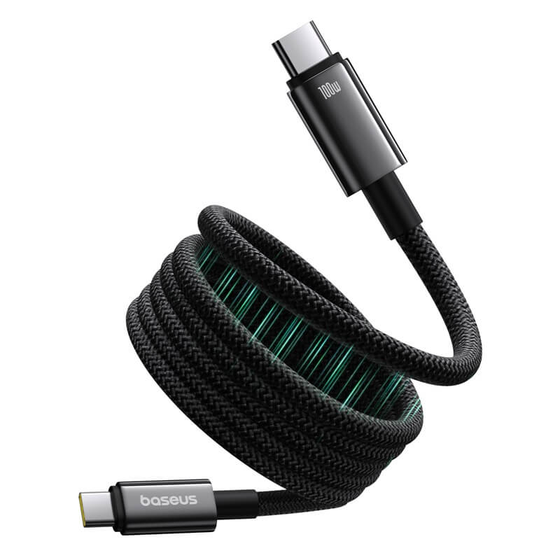 Baseus Tungsten Gold Series 100W Fast Charging Cable USB-C to USB-C 1m