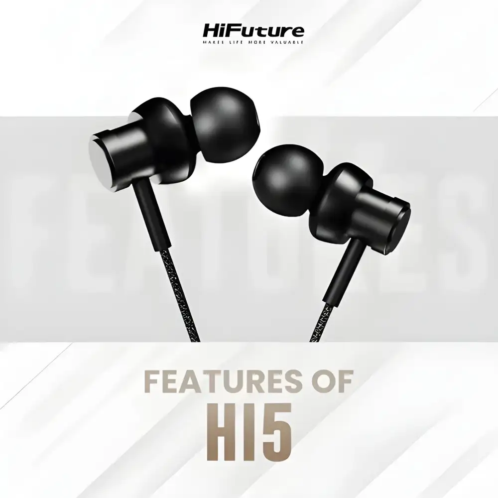 HiFuture HI5 Hi-Res Audio Wired Type-C Earphones with Microphone