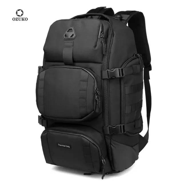 Ozuko 9386 Multi-Pocket Hiking & Travel Backpack Lightweight and Durable