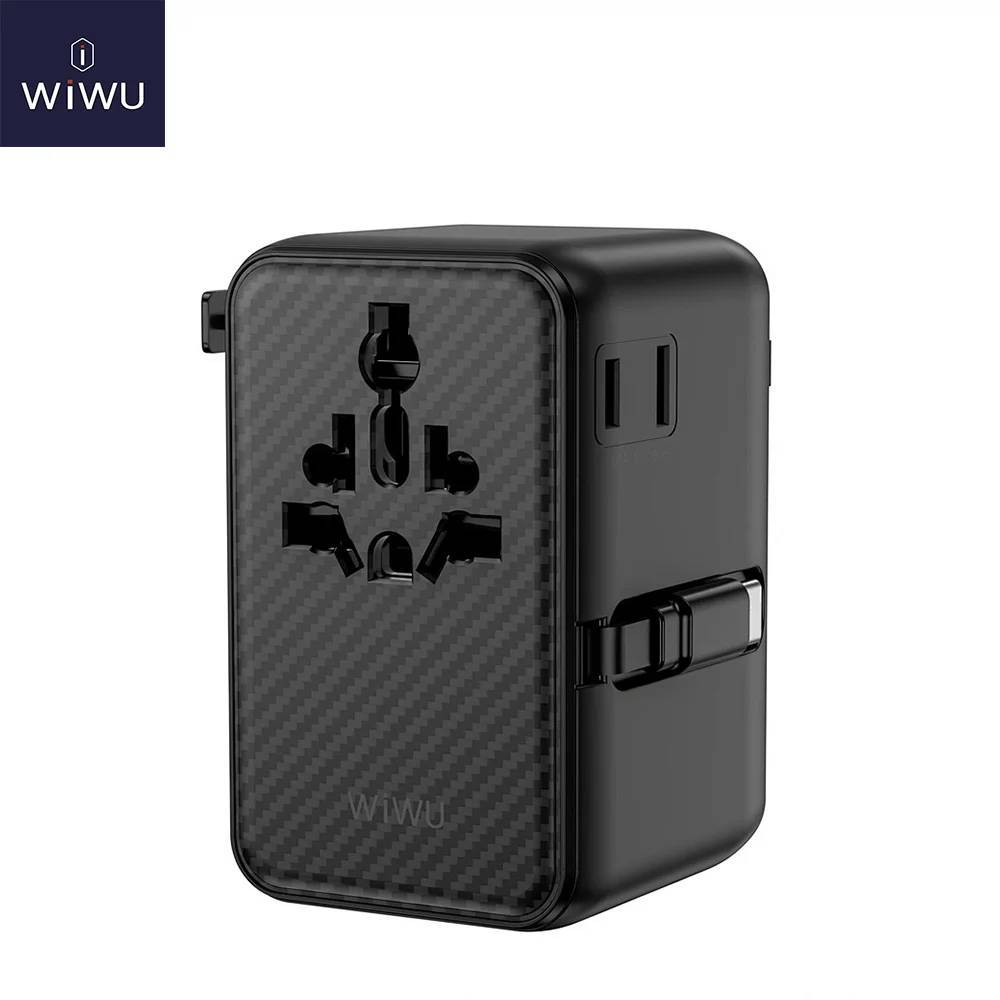 WiWU Warrior Series Aramid Fiber GaN Universal Adapter 25W / 45W / 70W