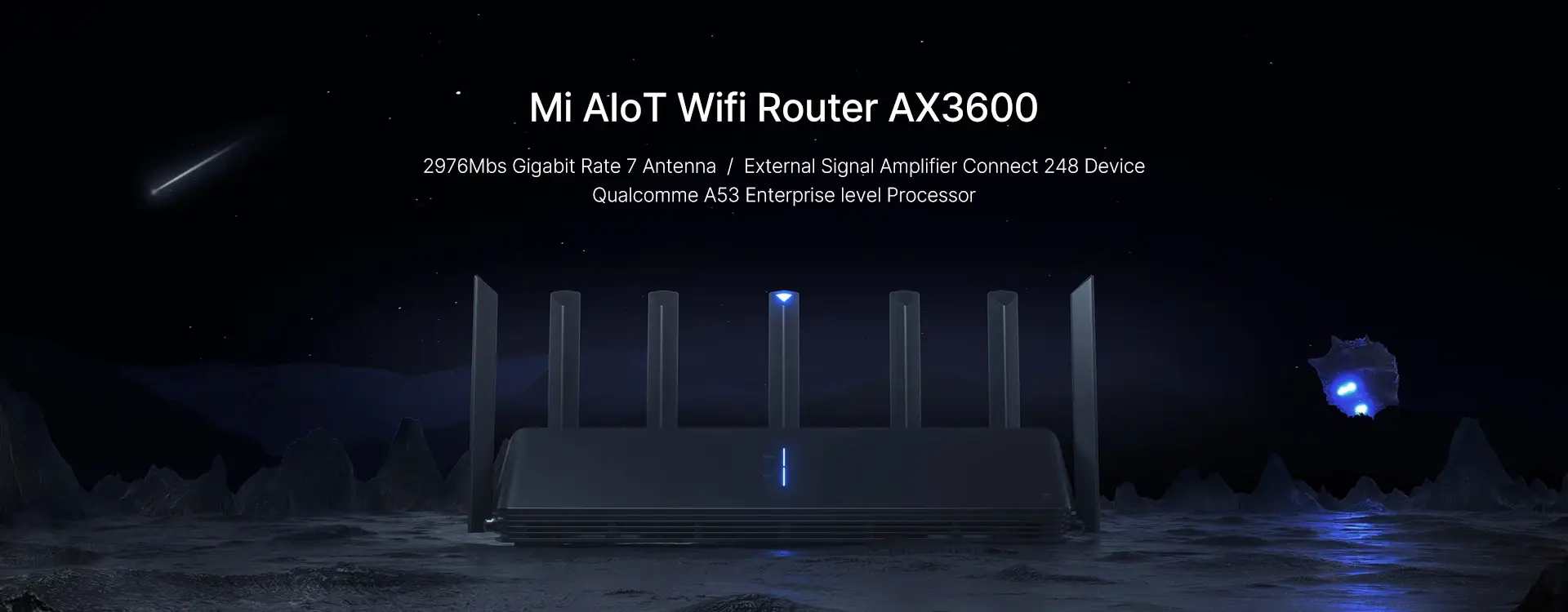 Xiaomi Mi AIoT Router AX3600 Dual-Band Wi-Fi 6 Gigabit Router with AIoT Smart Antenna