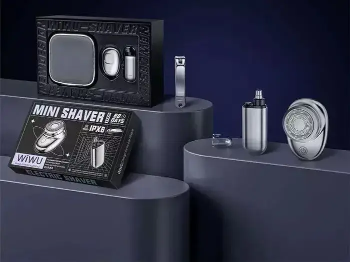 WiWU Wi-SH006 3-in-1 Men's Grooming Travel Case Kit
