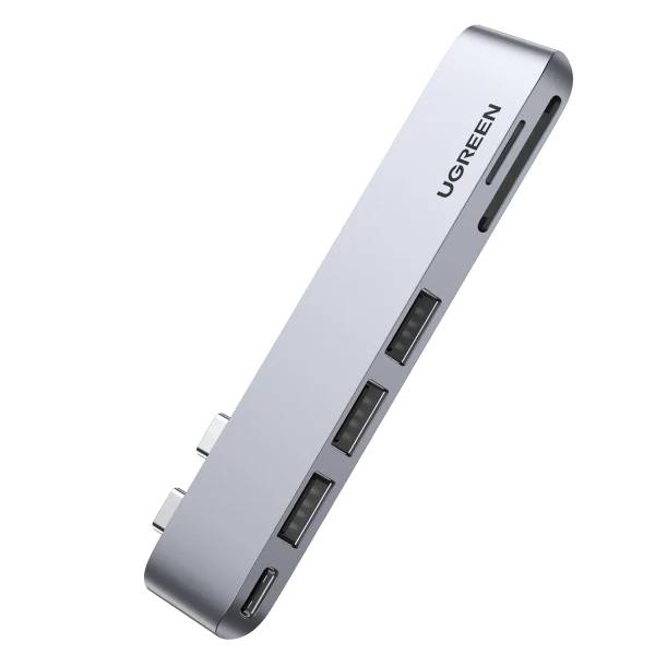 UGREEN CM251 6-in-1 Dual USB-C Hub for MacBook Pro & MacBook Air 60560