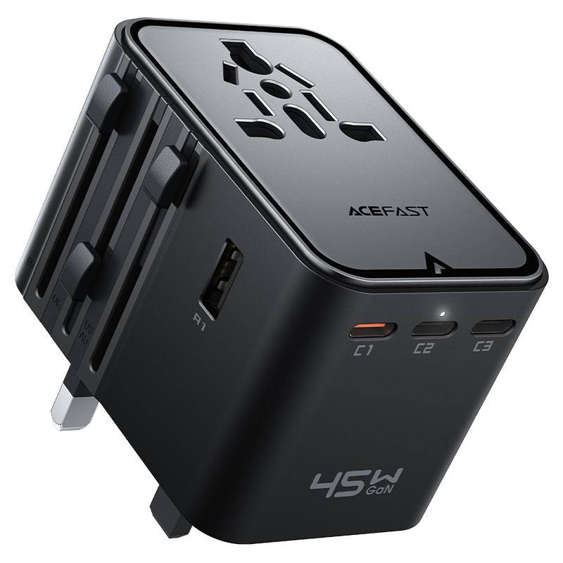 ACEFAST Z8 PD45W GaN Fast Charging Travel Wall Adapter
