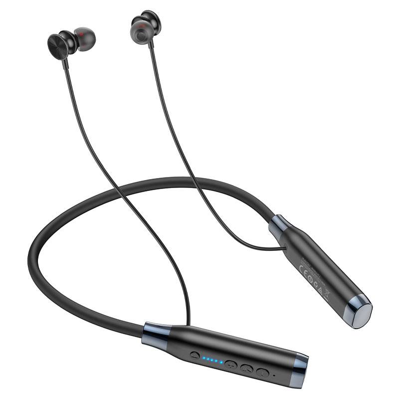 Hoco ES62 Wireless Bluetooth Neckband Earphones with Memory Card Support