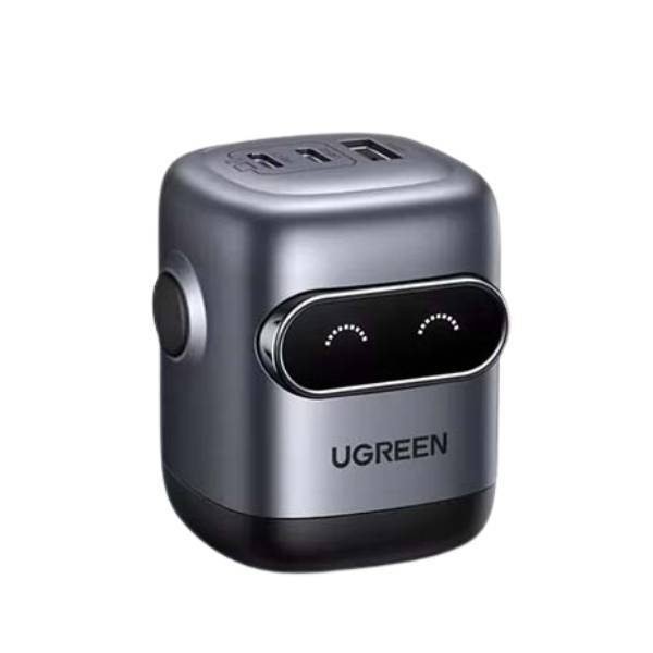 UGREEN UNO X662 QPai Robot 65W 3-Port GaN Fast Charger USB-C Power Adapter
