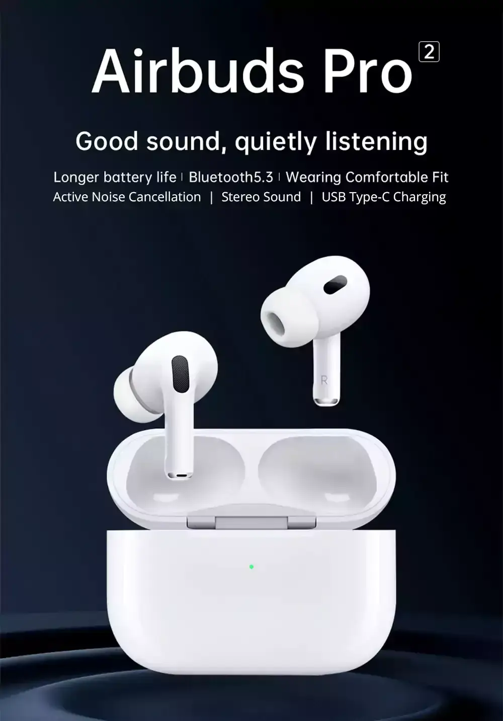 WiWU Airbuds Pro 2 ANC True Wireless Earbuds 