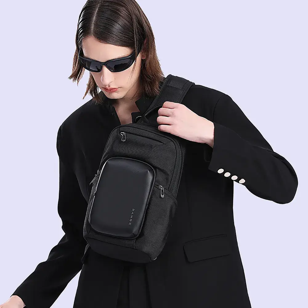 BANGE BG-7718 Waterproof Crossbody Shoulder Bag