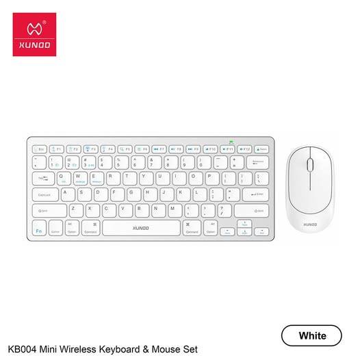 XUNDD KB004 Mini Wireless Keyboard and Mouse Combo