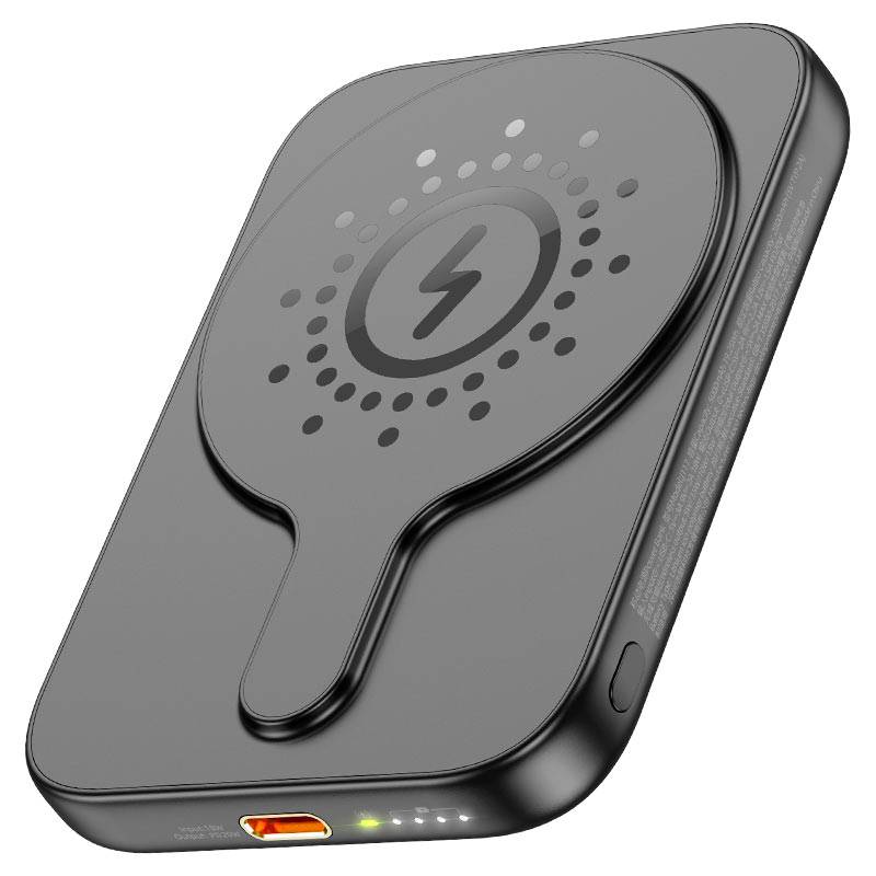 Hoco J117 Esteem 5000mAh Magnetic Power Bank with 20W Fast Charging & MagSafe Support