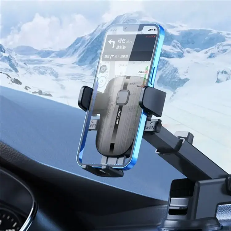 WEKOME S55 Universal Car Phone Holder with Strong Vacuum Suction and Anti-Shake Stability