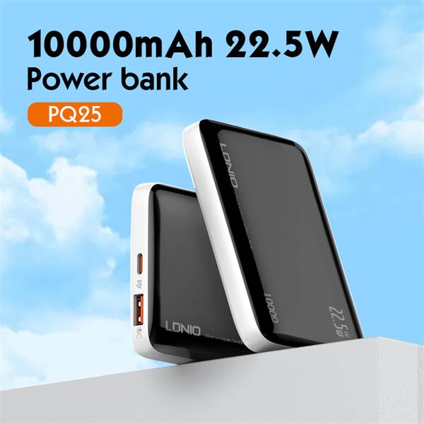 LDNIO PQ25 10000mAh Portable Power Bank